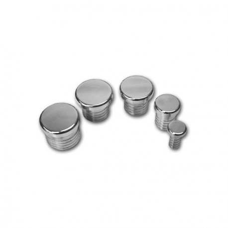 Bouchon Obturateur Forge pour Turbo Valve d'Origine Installée en Circuit Fermé Alu 22mm