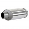 Intermédiaire Oval Short Box Inox  Diamètre 70mm / 370mm