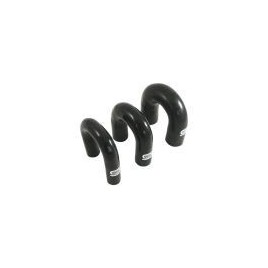 Coude Silicone Silicon Hoses 180° 16mm Noir