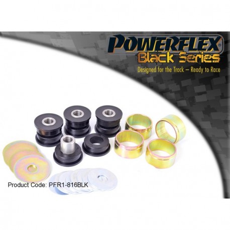 Silent-Bloc Powerflex Black Suspension Arrière Bras Avant Alfa Romeo 147 (4 Pièces)