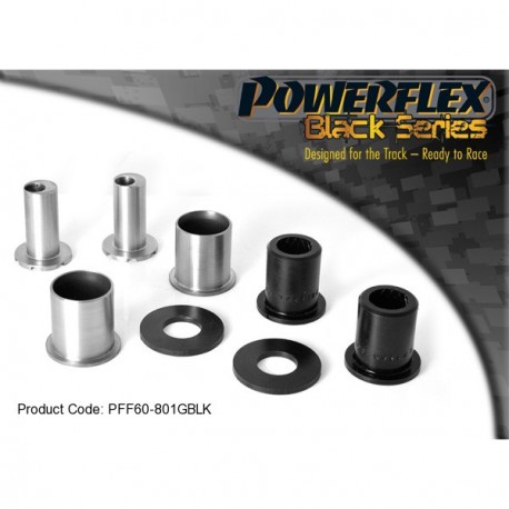 Powerflex Black Avant Bras Avant Renault Clio 3 RS 05-12 (2 Pièces)