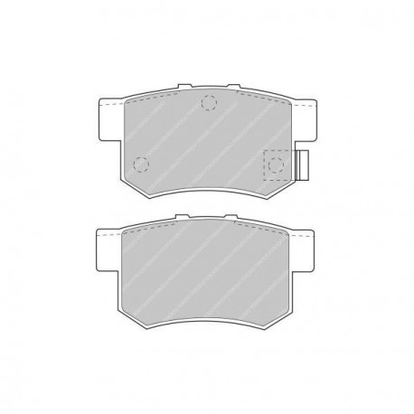Plaquettes de Frein Ferodo DS2500 Arrière Honda S2000