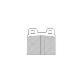 Plaquettes de Frein Ferodo DS2500 Arrière Alfa Rome Alfa Romeo Alfetta GTV 6 1975