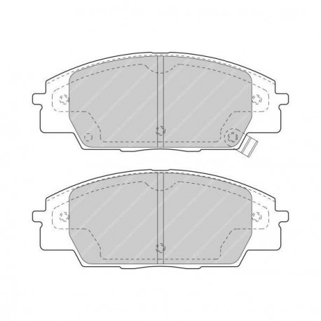 Plaquettes de Frein Ferodo DS1.11 Avant Honda S2000