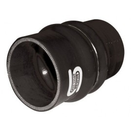 Coupleur Flex Silicone Silicon Hoses 80mm Longueur 100mm Noir