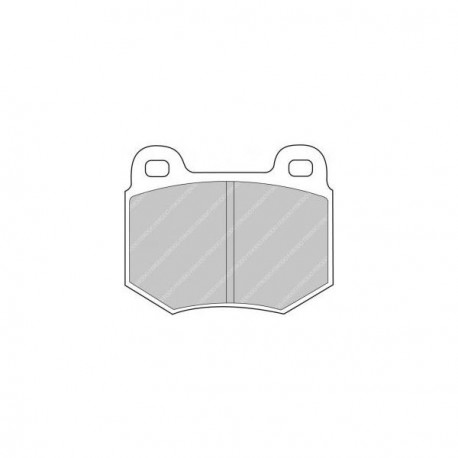 Plaquettes de Frein Ferodo DS2500 Avant Alfa Romeo 75 T / 3.0V6