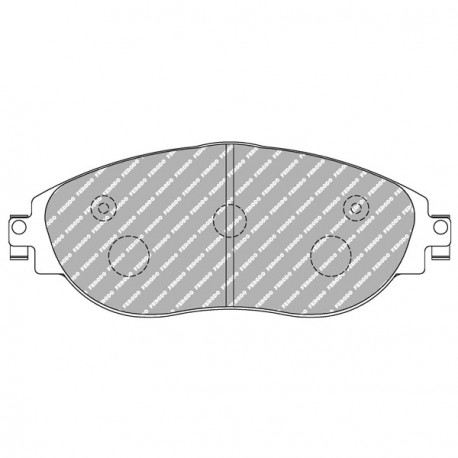 Plaquettes de Frein Ferodo DS25 Avant Volkswagen Audi Groupe