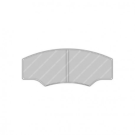 Plaquettes de Frein Ferodo DS3000 Etrier AP Racing CP2340D43