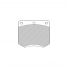 Plaquettes de Frein Ferodo DS3000 Avant Ford Escort RS2000 2l