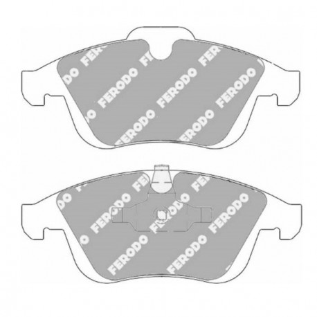 Plaquette de Frein Ferodo DS2500 Avant Renault Clio 4 1.6 TS / Laguna 3