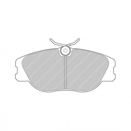 Plaquettes de Frein Ferodo DS2500 Avant Lancia Delta Peugeot 306 Renault Clio / Megane