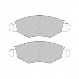 Plaquettes de Frein Ferodo DS2500 Avant Peugeot 206 16/20 S16