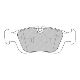 Plaquettes de Frein Ferodo DS2500 Avant BMW Z4 2.5i/3.0i 03+