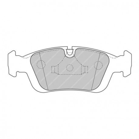 Plaquettes de Frein Ferodo DS2500 Avant BMW Z4 2.5i/3.0i 03+