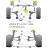 Silent-Bloc Powerflex Triangle Avant Audi TT 2WD / 4RM (2 Pièces)