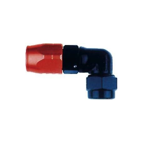 Raccord Femelle Goodridge 90° Alu 7/8x14 JIC Série 200 Essence / Huile