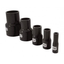 Réducteur Droit Silicone Silicon Hoses 25-19mm Noir