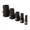 Réducteur Droit Silicone Silicon Hoses 63-51mm Noir