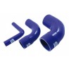 Coude Réducteur Silicone Silicon Hoses 19-16mm 90° Bleu