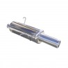 Terminal Echappement Inox RMS Peugeot 206 2.0 16V Après 1999 1x80mm
