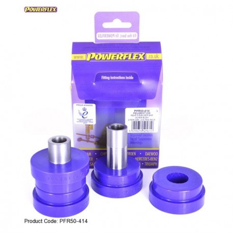 Silent Blocs Powerflex Arrière Peugeot 206 Barre Stabilisatrice Extérieur (2 Pièces)