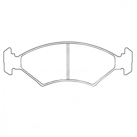 Plaquettes de Frein CL Brakes RC6 Avant