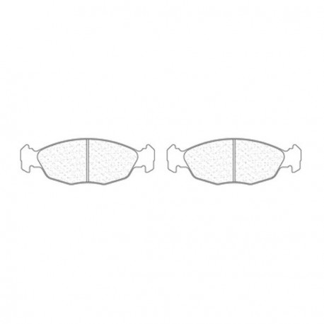 Plaquettes de Frein CL Brakes RC5 Avant Peugeot 106 S16