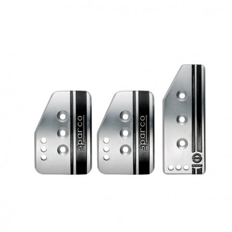Kit 3 Pédales Sparco Settanta Standard Titane