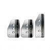 Kit 3 Pédales Sparco Settanta Standard Titane