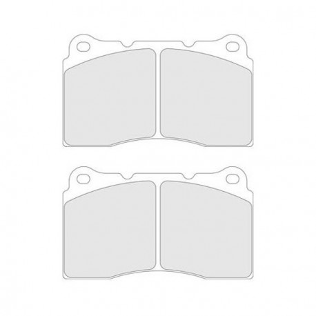 Plaquettes de Frein CL Brakes RC8 Avant Mitsubishi Evo 5-8 Ep16mm