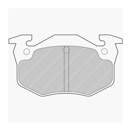 PLAQ FER DS Perf AR Renault / Peugeot
