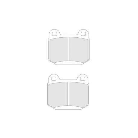 Plaquettes de Frein CL Brakes RC6 Avant Lotus Elise/ Arière Renault Clio R3