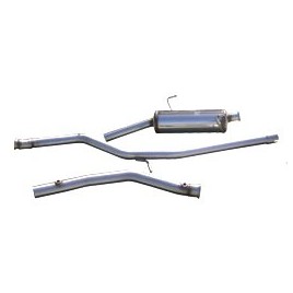 Ligne Groupe N RMS Inox Diamètre Extérieur Tube 54mm Peugeot 206 GT 1 Sonde