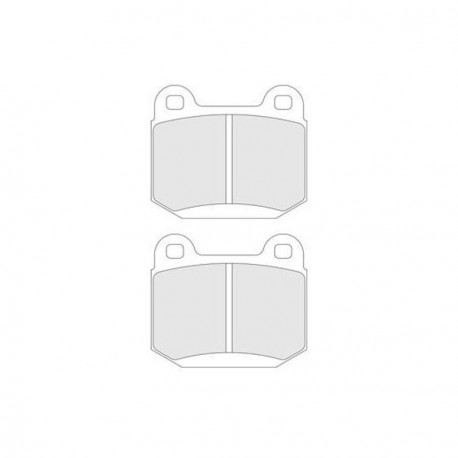 Plaquettes de Frein CL Brakes RC5+ Arrière Mitsubishi Evo 5-8