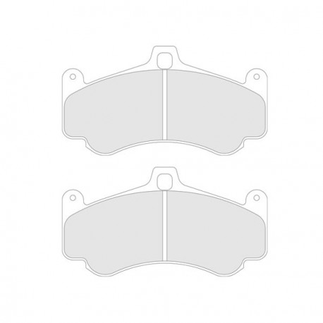 Plaquettes de Frein CL Brakes RC6 Avant Porsche GT3