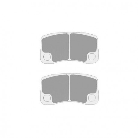 Plaquettes de Frein CL Brakes RC6 Arrière Porsche 997 GT3