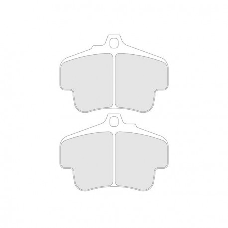 Plaquettes de Frein CL Brakes RC6 Avant Porsche997 Carrera 2/4