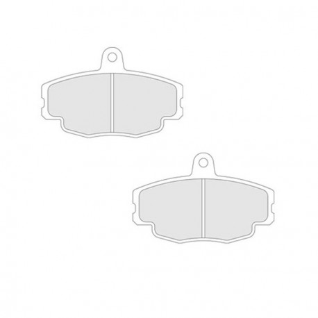 Plaquettes de Frein Carbone Lorraine RC5+ Avant Renault Clio 16s/205
