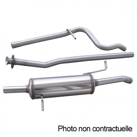 Ligne Groupe N Inox Inoxcar 54mm Peugeot 208 1.6 GTI 200cv