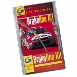 Kit Flexibles de Frein Durite Aviation Avant Goodridge VK2 Renault Megane 2 RS Turbo 2006