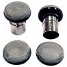 Grille Weber pour Cornets 45mm Noir (la pièce)