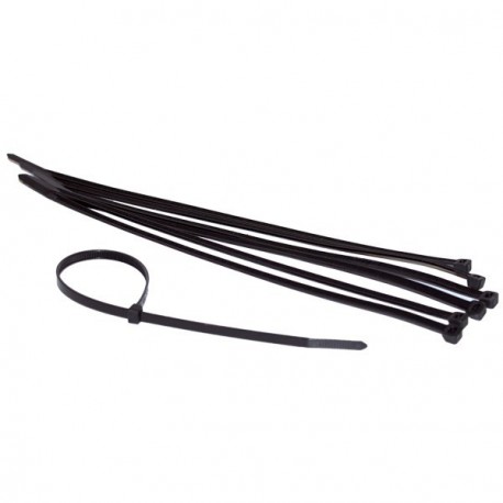 Rislan noir 540mm x7.6mm (x100)