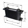 Radiateur Huile Setrab 7 Rangées M22x150