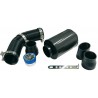 Kit d'Admission Dynamique Universel K-Racing Type Turbine Support en Carbone Filtre Inox