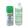 Kit de Nettoyage / d'Entretien Green pour Filtre à Air Spray 0.3L + Netoyant 0.5L
