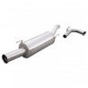 Terminal Echappement Inox RMS Renault Clio Williams Sortie Retro