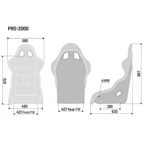 Baquet Sparco Pro 2000 QRT