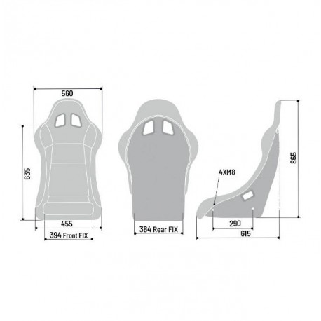 Baquet Sparco REV QRT