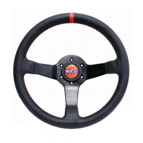 Volant Sparco Champion Tulipé Cuir Noir
