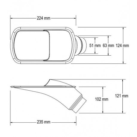 Ecope Revotec GT diamètre 63/51mm noire